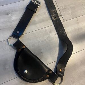 Handmade Genuine Leather Belt Pouch